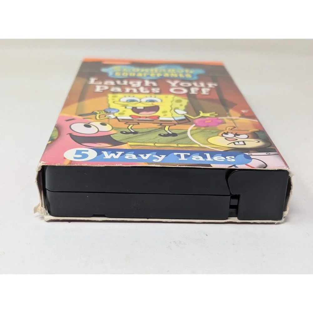 Spongebob Squarepants Laugh Your Pants Off‎ VHS 2003 Nickelodeon Cartoons Kids